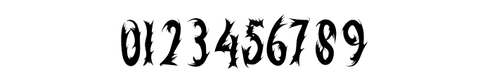 Halloween Monster Font OTHER CHARS