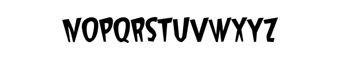 Halloween Month Font LOWERCASE