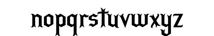 Halloween Mystery Font LOWERCASE
