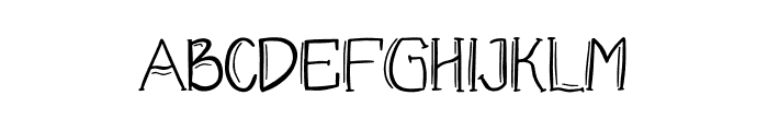 Halloween Night Special Font LOWERCASE