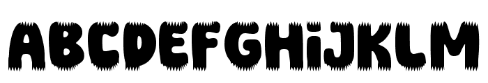 Halloween Park Regular Font UPPERCASE