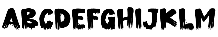 Halloween Phantom Font UPPERCASE