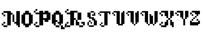 Halloween Pixel Regular Font UPPERCASE