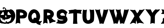 Halloween Pumpkin Regular Font LOWERCASE