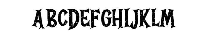 Halloween Regular Font LOWERCASE