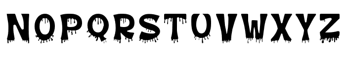 Halloween Spooky RB Regular Font LOWERCASE