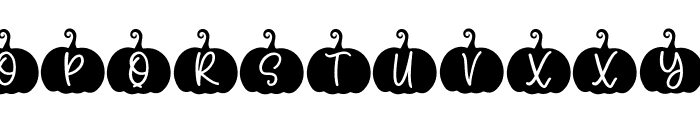 Halloween Time 1 Font LOWERCASE