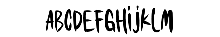 Halloween Whispers Font LOWERCASE