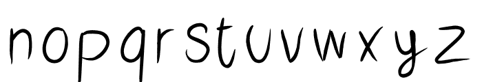 HalloweenHaunted Font LOWERCASE