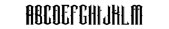 HalloweenWitch-Regular Font UPPERCASE