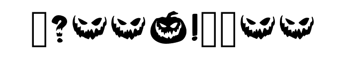 Hallowenn Spooky Regular Font OTHER CHARS