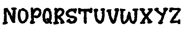 Hallowin Font LOWERCASE