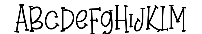 Hallowind Font LOWERCASE