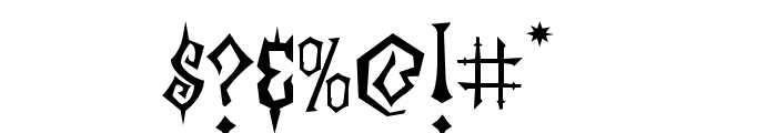 Hallowitch-Regular Font OTHER CHARS