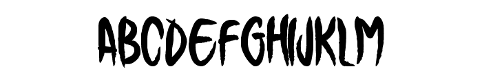 Hallowtide Font UPPERCASE