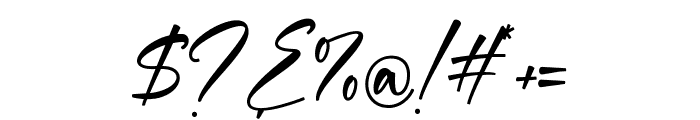 Hallucinate Signature  Font OTHER CHARS