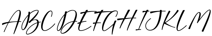 Hallucinate Signature  Font UPPERCASE