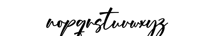 Hallucinate Signature  Font LOWERCASE