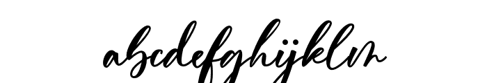 HallucinateSignature Font LOWERCASE