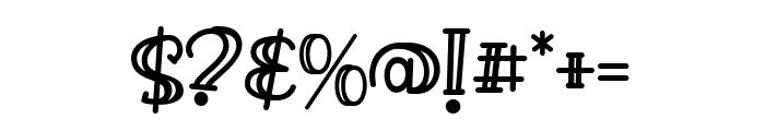 Halo Domas Regular Font OTHER CHARS