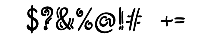 Halo Stroke Font OTHER CHARS
