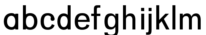 Halton Regular Font LOWERCASE