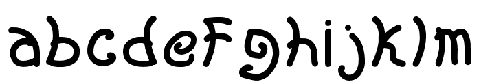 Haluwa Font LOWERCASE