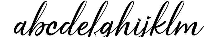 Hamila-Regular Font LOWERCASE