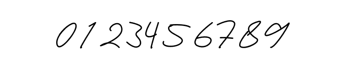 Hamiltton Signature Regular Font OTHER CHARS