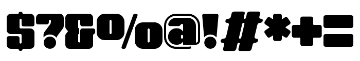 HammerHead-Regular Font OTHER CHARS