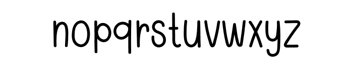 Hamper Font LOWERCASE