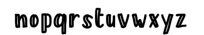 Hampers Font LOWERCASE