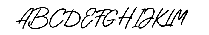 Hamster-Regular Font UPPERCASE