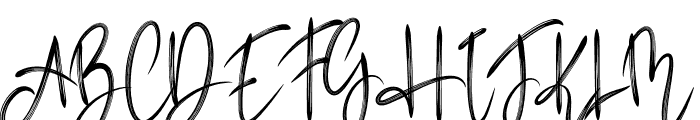 Hamster Signature Font UPPERCASE