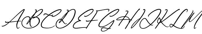 Hamstery Italic Font UPPERCASE