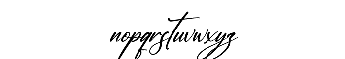 Hamstery Italic Font LOWERCASE