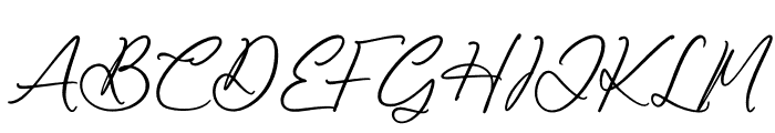 Hamstery Font UPPERCASE