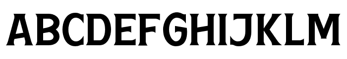 Hamston-Regular Font UPPERCASE