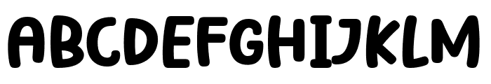 Hamtin Font UPPERCASE