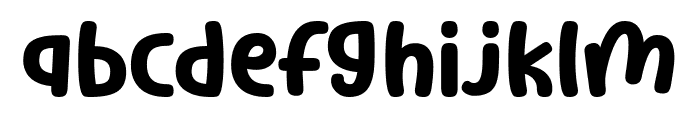 Hamtin Font LOWERCASE