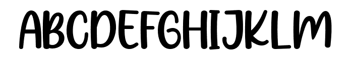 Han Nari Regular Font UPPERCASE