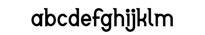 Hanafi Font LOWERCASE