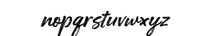 HanboeBrush Font LOWERCASE