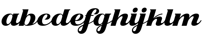 Hanby Font LOWERCASE