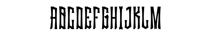 Hanchysen Font UPPERCASE