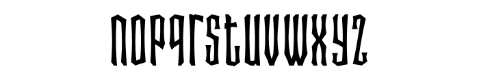Hanchysen Font LOWERCASE