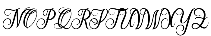 Hand Lettering Grass Regular Font UPPERCASE