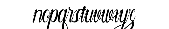 Hand Lettering Grass Regular Font LOWERCASE