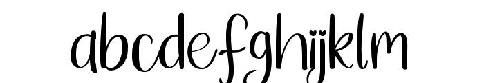 Hand Lettering Font LOWERCASE