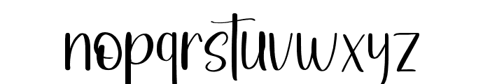 Hand Lettering Font LOWERCASE